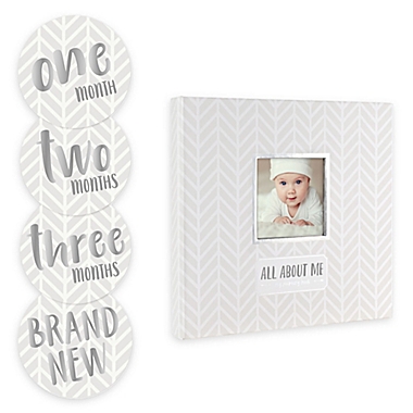 Pearhead Baby&#39;s Memory Book and Sticker Set. View a larger version of this product image.