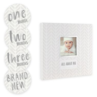 Pearhead Baby's Memory Book and Sticker Set. View a larger version of this product image.