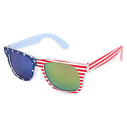 Tiny Treasures American Flag Toddler Sunglasses