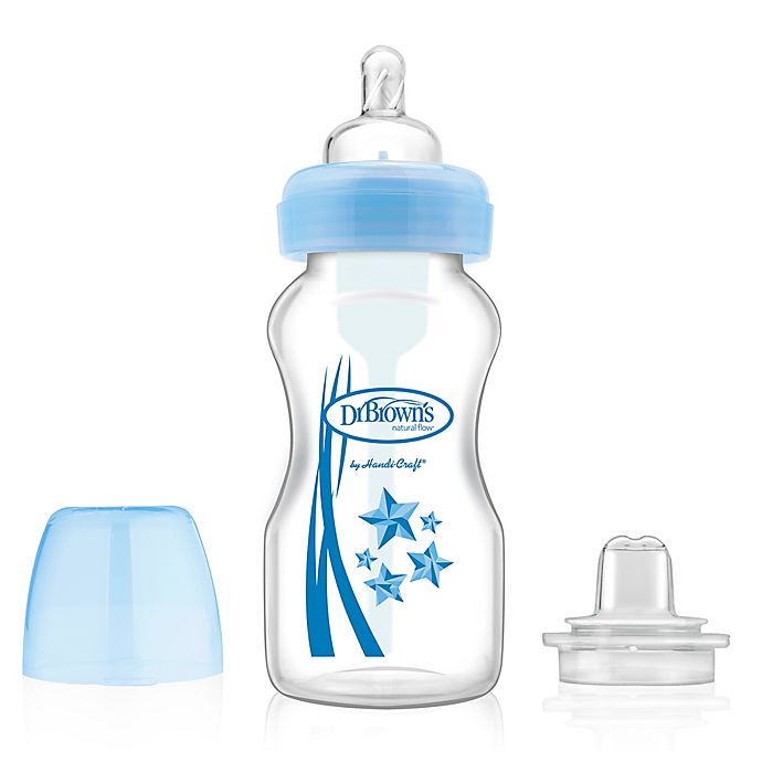 Dr. Brown's 9 oz. WideNeck Bottle with Sippy Spout in