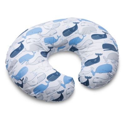 whale boppy pillow