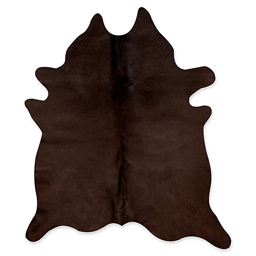 Alternate image 1 for Natural Rugs Geneva Cowhide 5' x 7' Area Rug in Chocolate