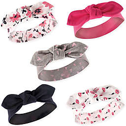Hudson Baby® Size 0-24M 5-Pack Botanical Headbands