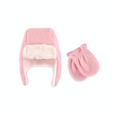baby boy hat and mittens
