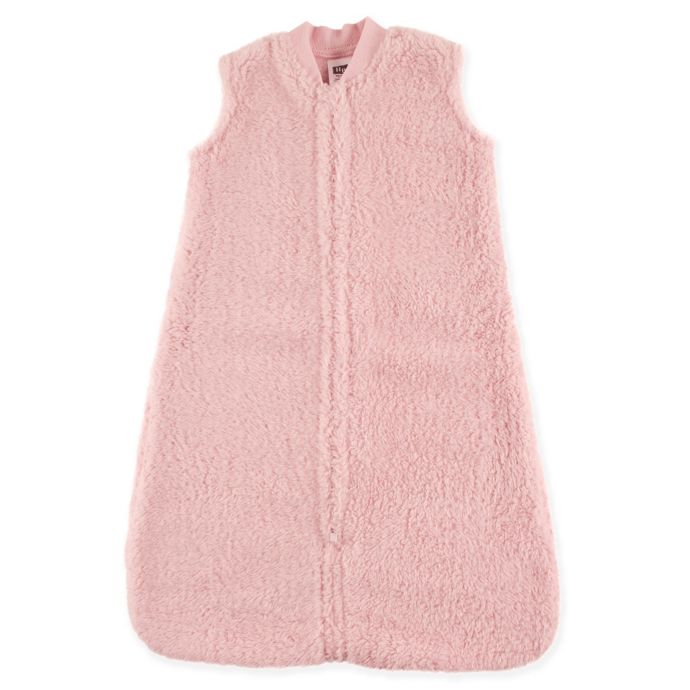 Hudson Baby® Sherpa Sleeping Bag in Pink Bed Bath & Beyond
