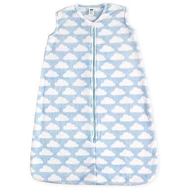 Hudson Baby&reg; Plush Sleeping Bag in Sky Blue. View a larger version of this product image.