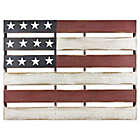 Alternate image 0 for MCS Slatted American Flag 32-Inch x 24.5-Inch Wood Wall Art
