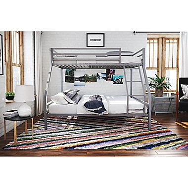 The Novogratz Maxwell Twin Over Full Metal Bunk Bed. View a larger version of this product image.