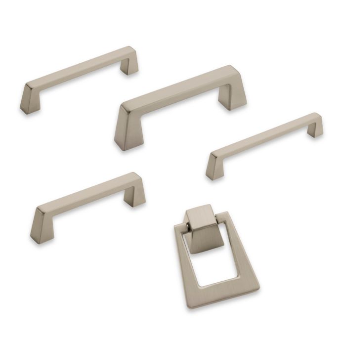 Amerock Blackrock Satin Nickel Drawer Pulls Bed Bath Beyond