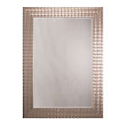 Yosemite Home Décor Wye Incandescent Large Rectangle Mirror