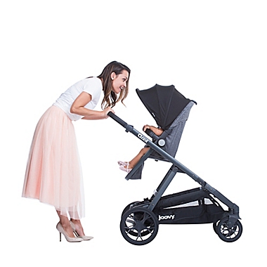 Joovy&reg; Qool&trade; Stroller in Black Melange. View a larger version of this product image.