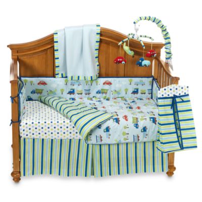 cars and trucks crib bedding sets