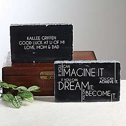 Inspiring Messages 5-Inch x 3-Inch Engraved Marble Keepsake