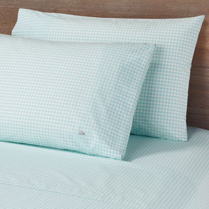 Lacoste Printed Bird Eye Cotton Percale 300 Thread Count