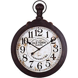 Yosemite Home Repairs & Restorations 32.7-Inch Light Timepiece Wall Clock