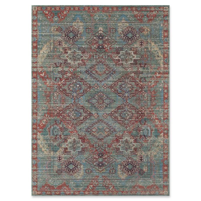 Rugs America Asteria Rug in Blue Bed Bath & Beyond