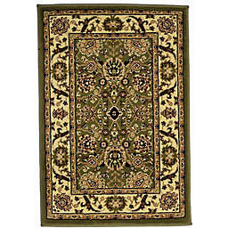 Rugs America New Vision Tabriz 2' x 2'11 Accent Rug in Green