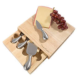 Classic Cuisine 5-Piece Wood Cheese Board Set