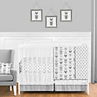 Alternate image 0 for Sweet Jojo Designs&reg; Mod Arrow Crib Bedding Collection in Grey/White