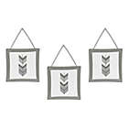 Alternate image 4 for Sweet Jojo Designs&reg; Mod Arrow Crib Bedding Collection in Grey/White