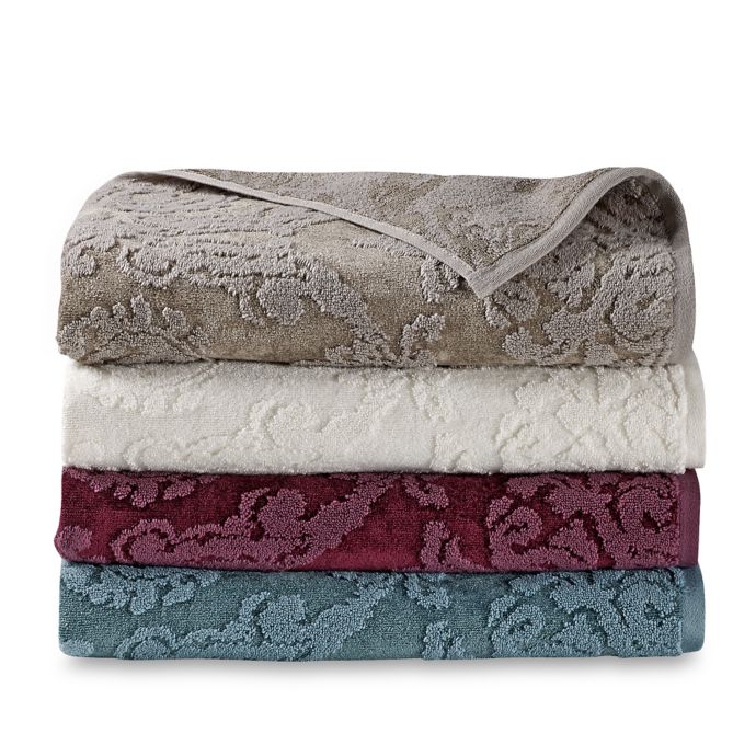 Sanderson Riverside Damask Towel Collection Bed Bath and Beyond Canada