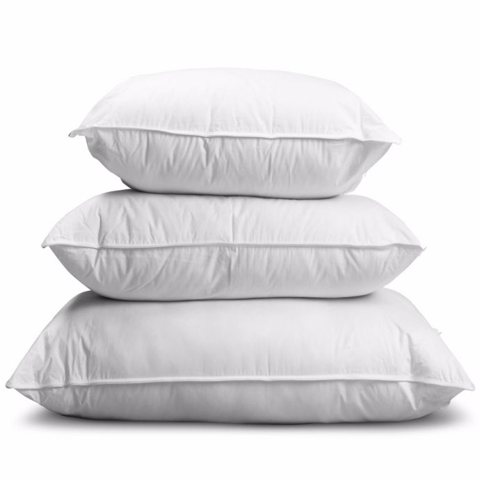 Allegra Premium Goose Down Pillow In White Bed Bath Beyond