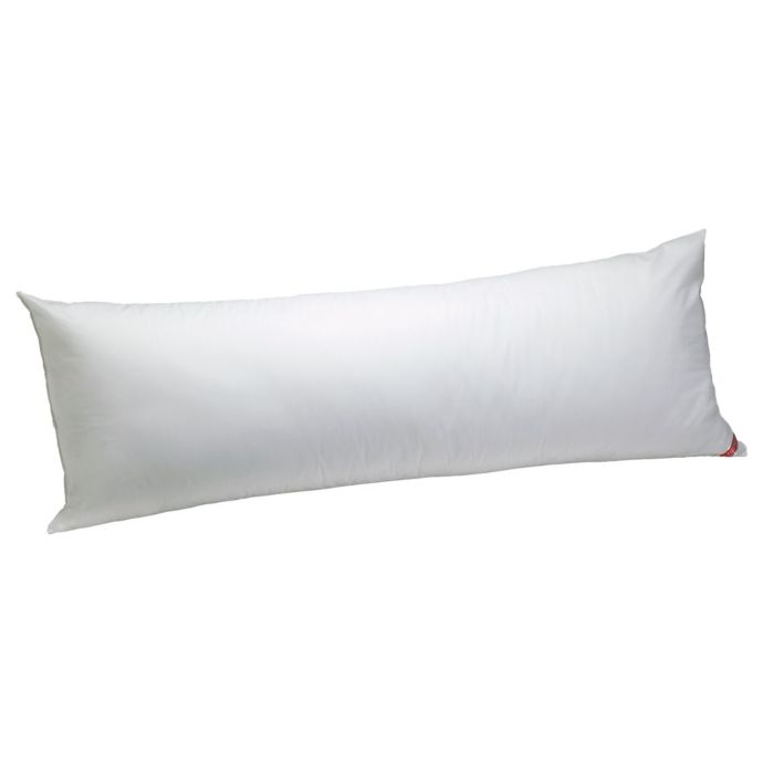Allerease Cotton Body Pillow In White Bed Bath Beyond