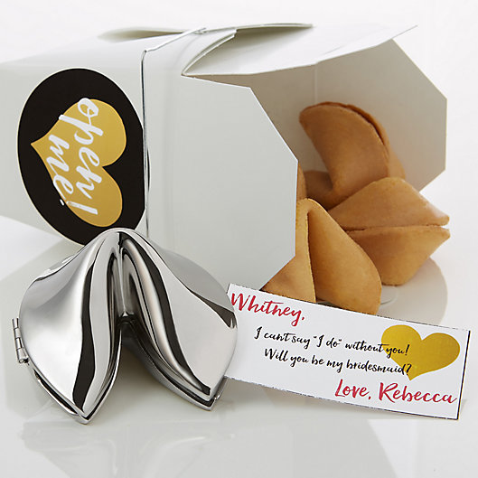 Alternate image 1 for Will You Be My Bridesmaid Personalized Fortune Cookie