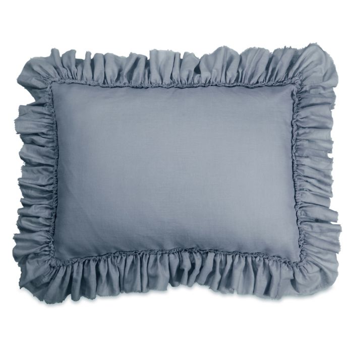 Wamsutta Vintage Gauze Ruffle Standard Pillow Sham Bed Bath