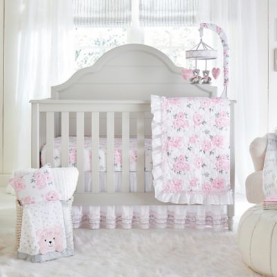 baby girl cot bed bedding