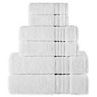 Alternate image 0 for Laural Home Spa Collection 6-Piece Bath Towel Set in White