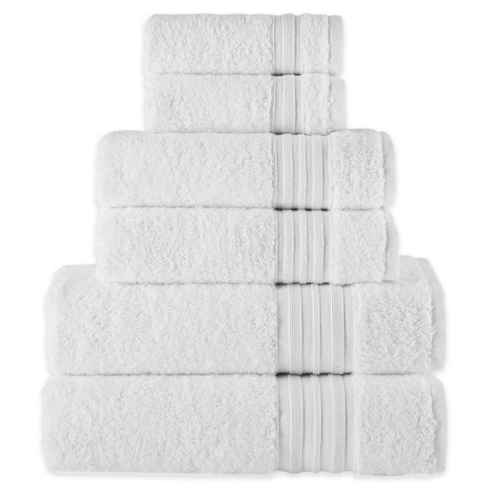 Laural Home Spa Collection 6 Piece Bath Towel Set Bed Bath Beyond