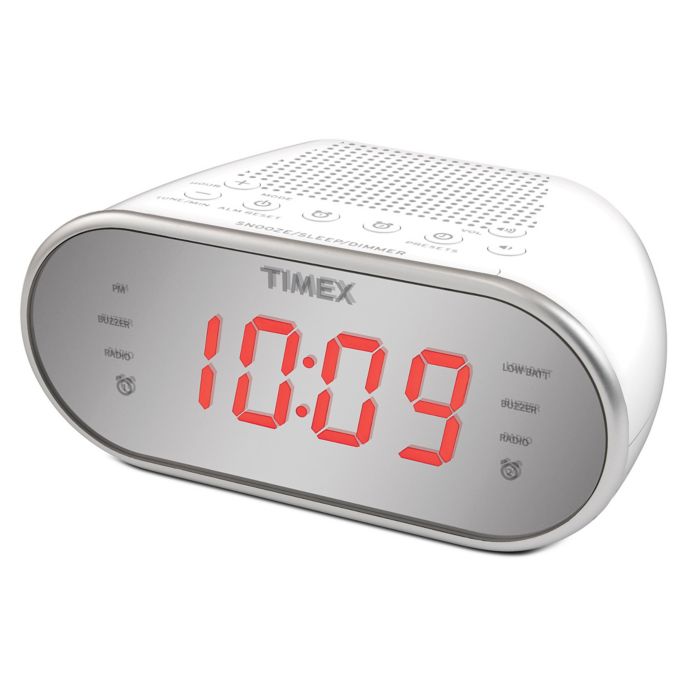 Timex Dual Alarm Am Fm Clock Radio Bed Bath Beyond