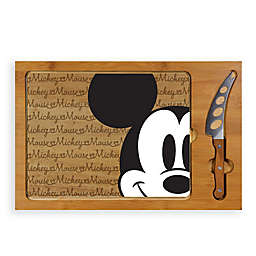 Picnic Time® Mickey Mouse™ Icon Wood Cutting Board & Knife Set
