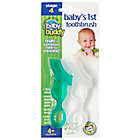 Alternate image 1 for Baby Buddy Baby&#39;s 1st Toothbrush in Green/Clear