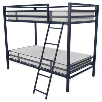 metal full over twin bunk beds