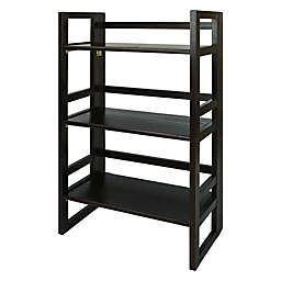 Casual Home® 3-Shelf Folding Student Bookcase