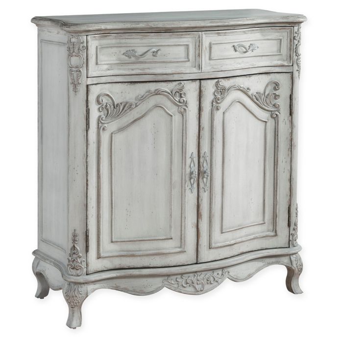 Pulaski Rebecca Wine Cabinet in White | Bed Bath & Beyond