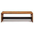 Alternate image 1 for Forest Gate 58&quot; June Rustic Solid Wood Entry Bench in Amber