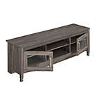 Alternate image 2 for Techni Mobili Driftwood TV Stand in Grey