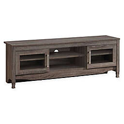 Techni Mobili Driftwood TV Stand in Grey