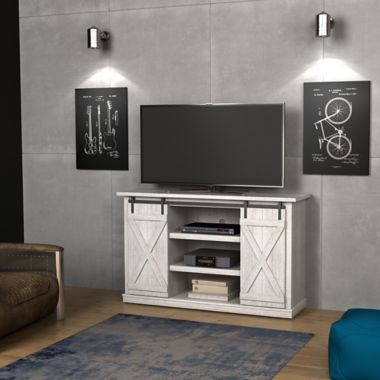Bell'O&reg; Cottonwood Two-Toned TV Stand. View a larger version of this product image.
