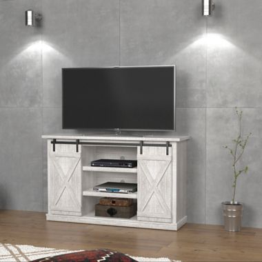 Bell'O&reg; Cottonwood Two-Toned TV Stand. View a larger version of this product image.