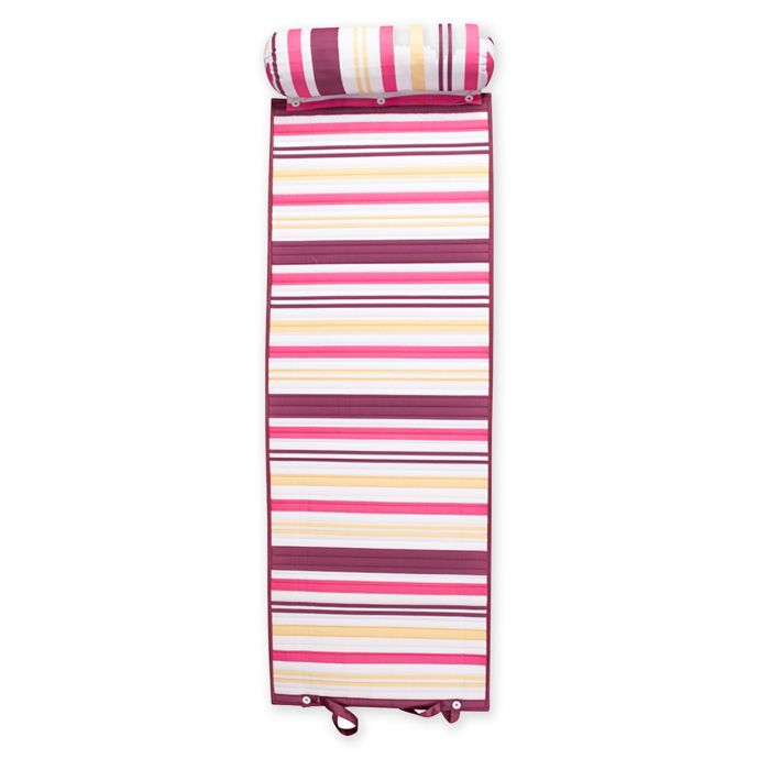 Rolled Striped Beach Mat Bed Bath Beyond