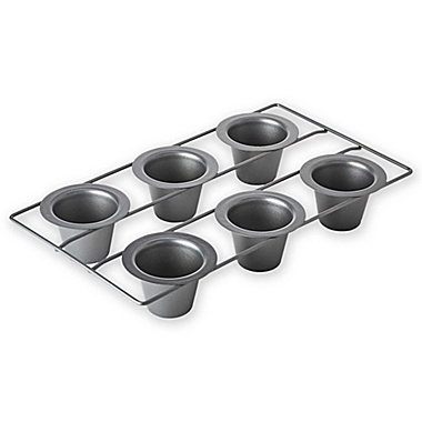 Chicago Metallic&trade; Professional Nonstick 6-Cup Popover Pan with Armor-Glide Coating. View a larger version of this product image.