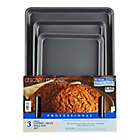 Alternate image 1 for Chicago Metallic&trade; 3-Piece Nonstick Jelly Roll Pan Set with Armor-Glide Coating