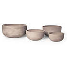 Alternate image 0 for Blomus Planta Round Clay Indoor/Outdoor Planters in Terracotta Brown (Set of 4)