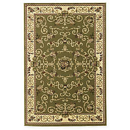 Rugs America New Vision Souvanerie 5'3 x 7'10 Area Rug in Olive