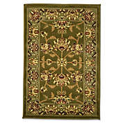 Rugs America New Vision Kashan Moss 2&#39; x 2&#39;11 Area Rug in Green