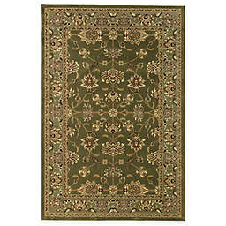 Rugs America New Vision Kashan Moss 7'10 x 10'10 Area Rug in Green